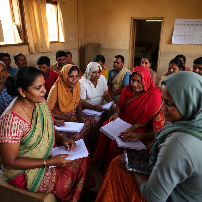 Financial literacy workshop with informal workers